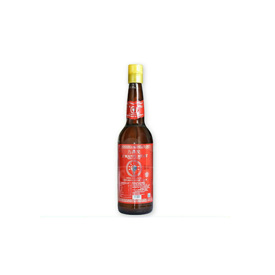 

Li Mang Huat Sesame Oil 600 ml Minyak Wijen Li Mang Huat Minyak Wijen Cap Lampu