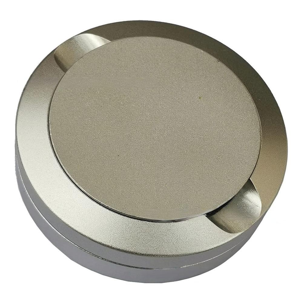 Aluminum Alloy Snus Can 3 Layer Storage Case With Lid Metal Snuff Box For Cigarettes Tobacco Boat
