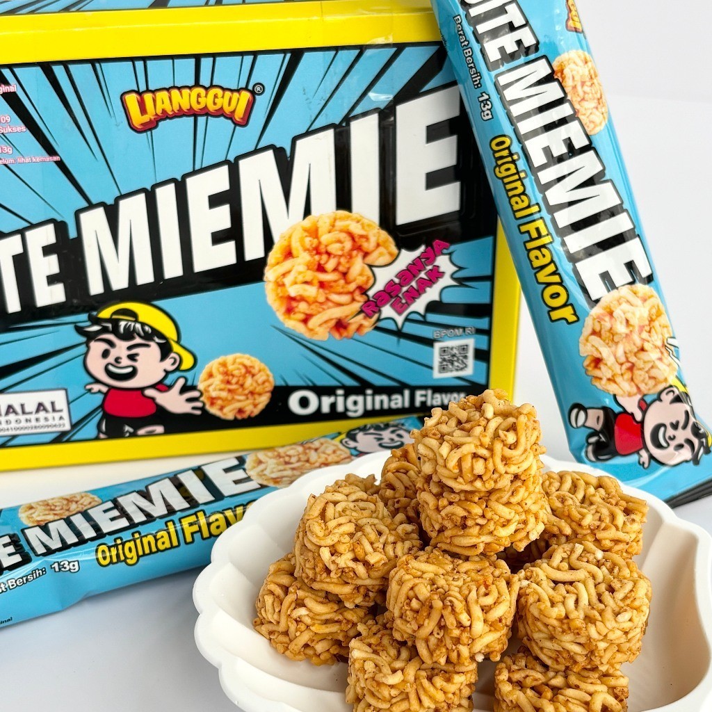

AYOOOLLARIZSS!! 30Pcs Lianggui Mie Kering Renyah HALAL Snack Enak untuk Sekolah Kantor Piknik