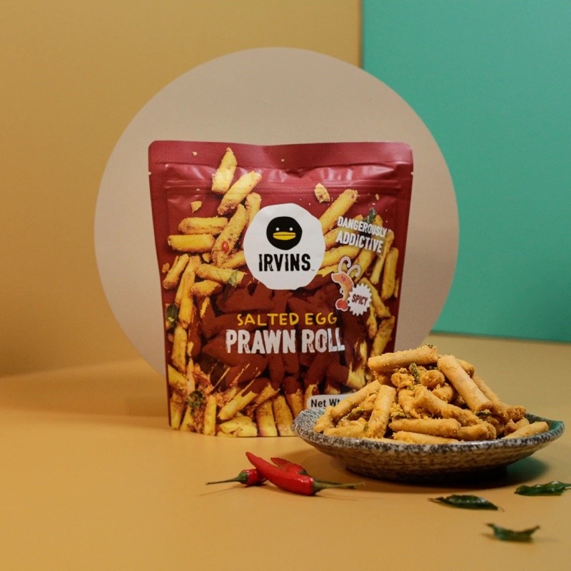 

AYOOOLLARIZSS!! IRVINS Salted Egg Prawn Roll (105gr)
