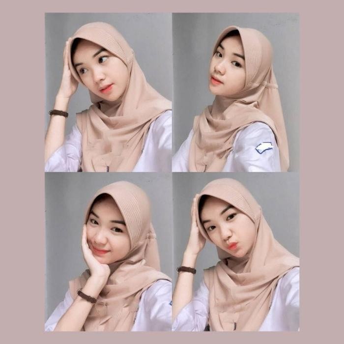 Nayyir- HIJAB INSTAN HAMIDAH SERUT/JILBAB SERUT HAMIDAH Nyaman Simple