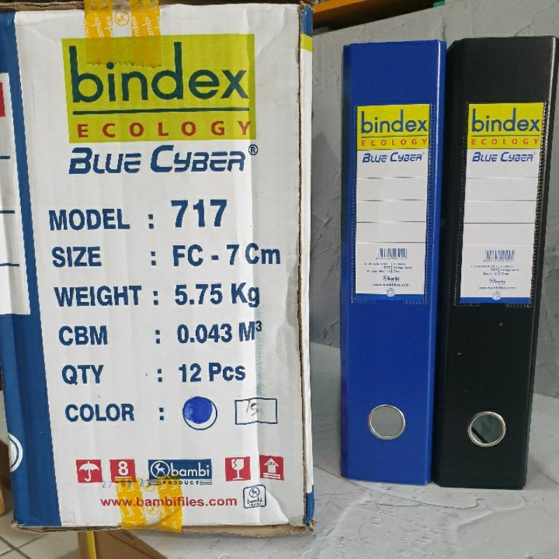

(12 Pcs) Ordner Bindex F4 717 Folio (Kartonan)