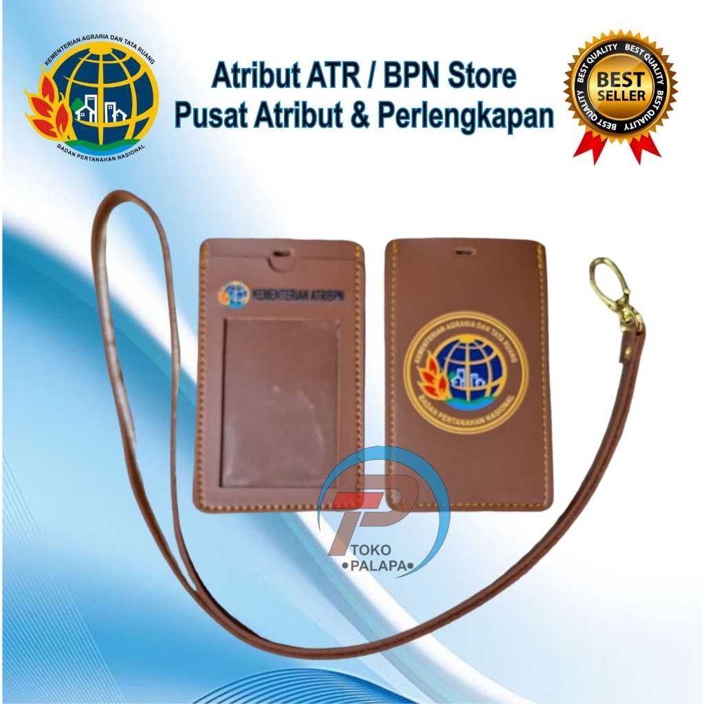 

Tempat ID Card Kulit Logo Warna Full Colour