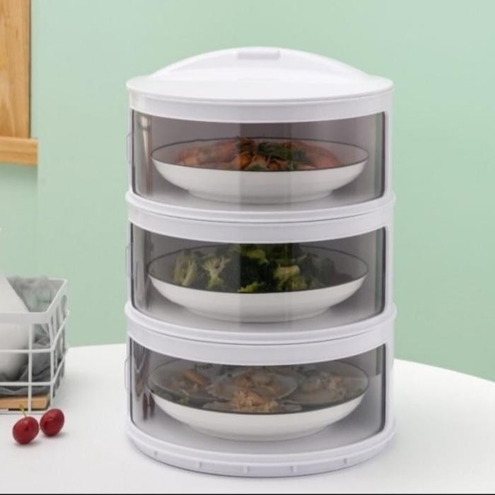 Tempat Makanan 3 Susun/Tudung Saji 3 Susun/Rak Makanan 3 Susun