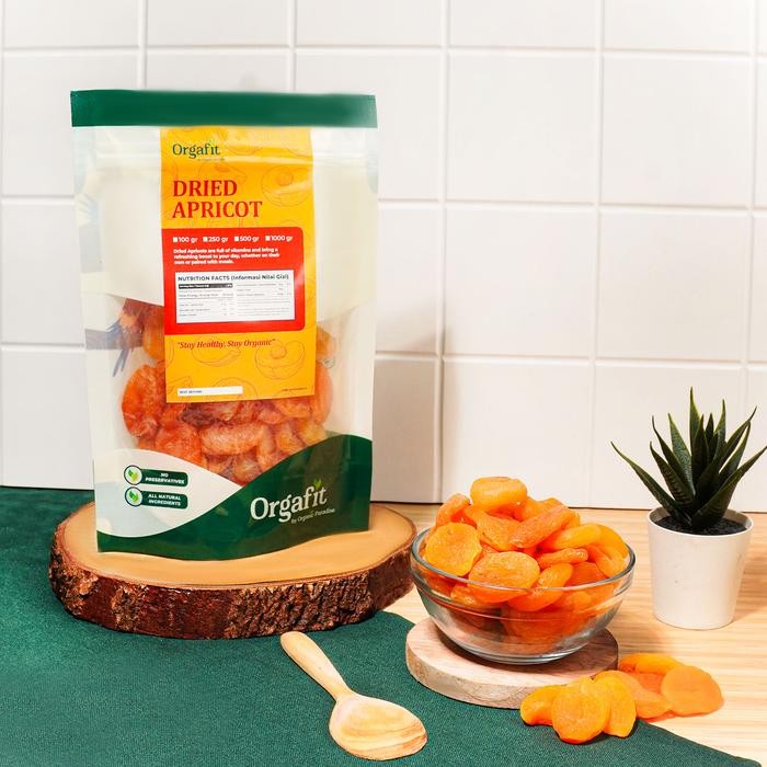 

Dried Apricot 500 Gram / Apricot Kering 500 Gram Premium Organic Paradise