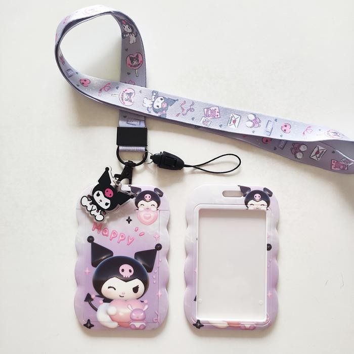 

Id Card Holder Name Tag Lanyard / Kalung Kartu Cute Sanrio Mascot 6