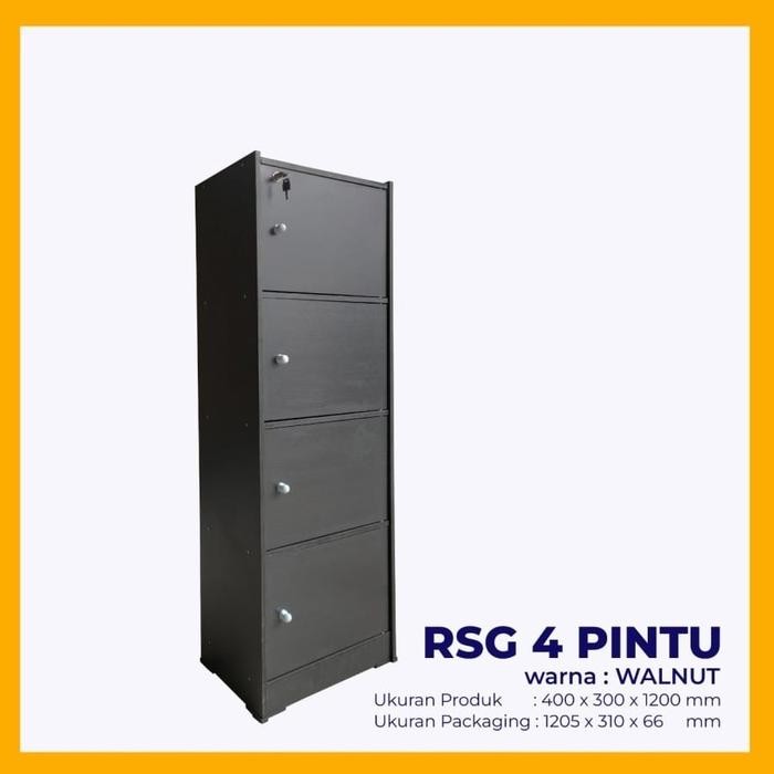 

Rak Susun 4 Pintu Minimalis Lemari Furniture