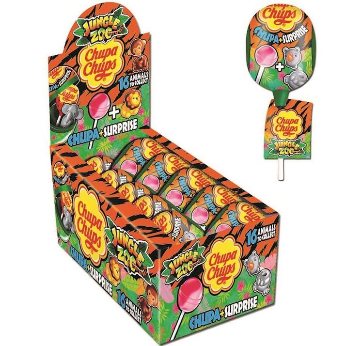 

EatFr3sh- CHUPA CHUPS ZOO SURPRISE EGG CANDY IMPORT PERMEN LOLLIPOP LIMITED