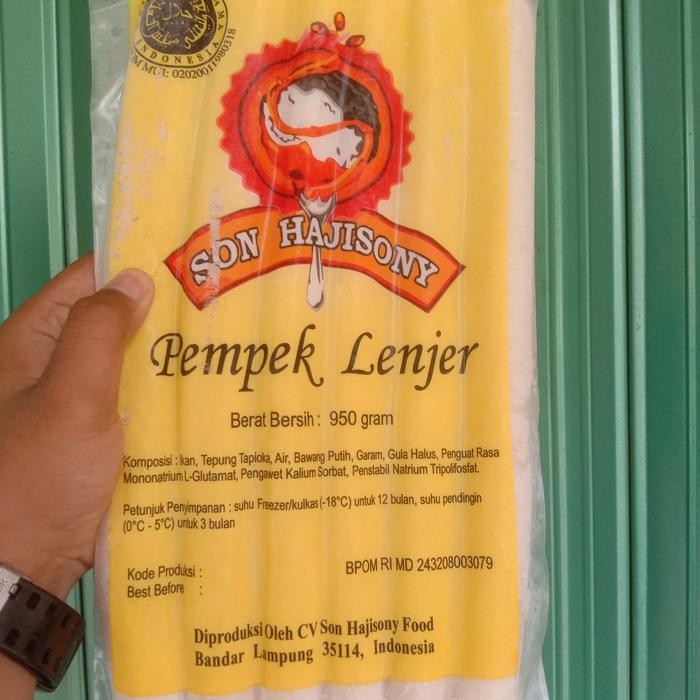

EatFr3sh- (Tanpa Cuko) Pempek Lenjer Son Hajisony Lampung Grade A Super