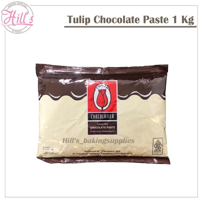 

EatFr3sh- TULIP CHOCOLATE PASTE 1 KG ( ISIAN UNTUK ROTI RASA COKLAT ) / CHOCO FILLING / SELAI /