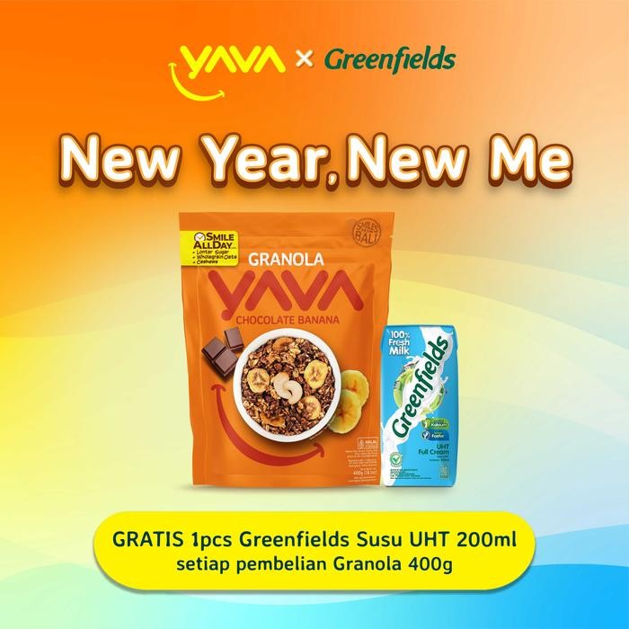 

EatFr3sh- YAVA Granola Chocolate Banana 400g