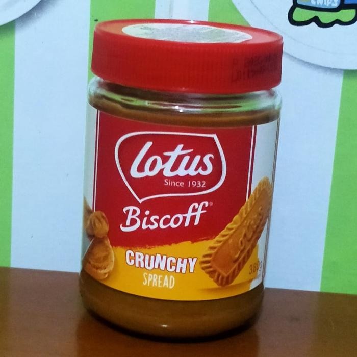 

EatFr3sh- Lotus Biscoff Crunchy Biscuit Spread 400gr Selai biskuit renyah