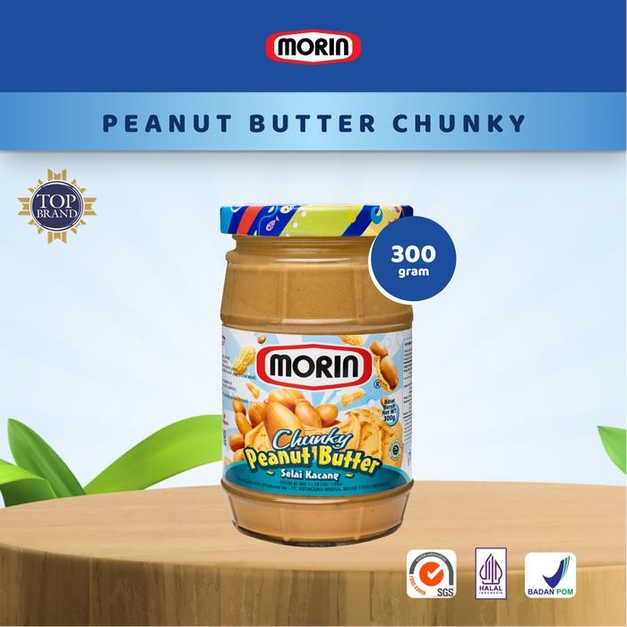 

EatFr3sh- Morin Peanut Butter Chunky 300 Gr - Selai Kacang