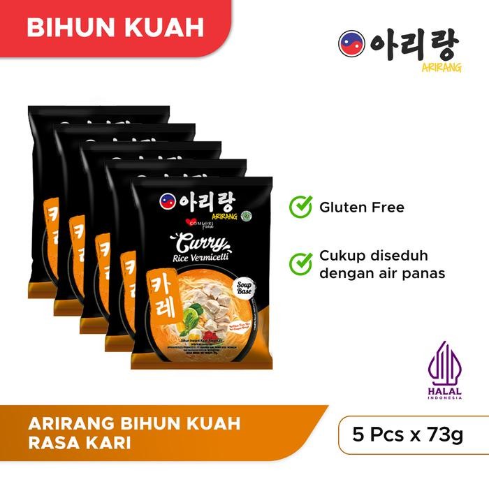 

EatFr3sh- 5 Pcs Arirang Bihun Kuah Rasa Kari 73g