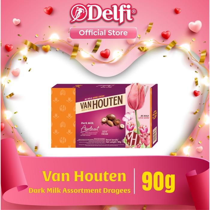 

EatFr3sh- Cokelat Van Houten Assortmen Dragees 90 g Valentine's Day