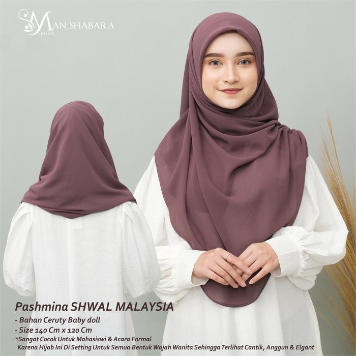 Hijmi- PASHMINA SHWAL MALAYSIA/PASHMINA BAWAL MALAYSIA