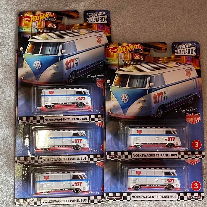 Original 100% - Hot Wheels Boulevard 2020 Volkswagen T1 Panel Bus Outlaw