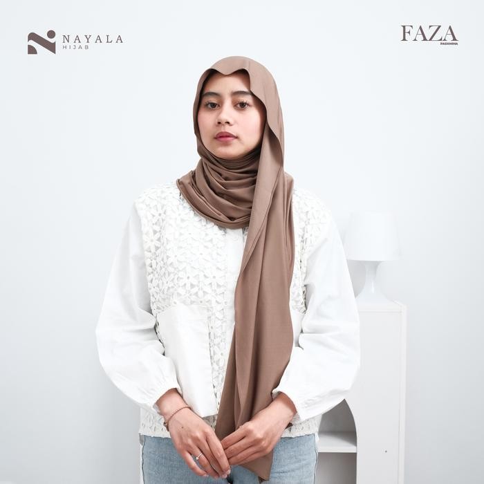Hijmi- NAYALA - FAZA PASHMINA JERSEY Ukuran 75x200