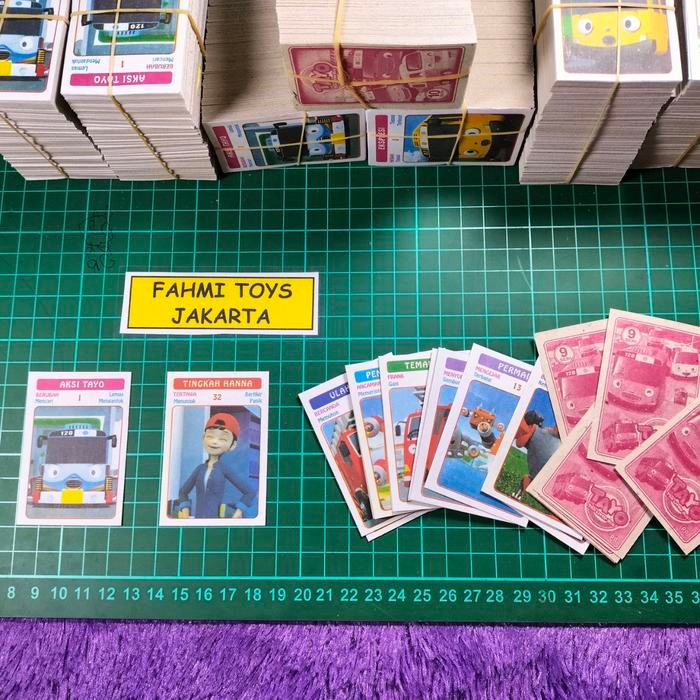 mainan kwartet besar kartu mainan