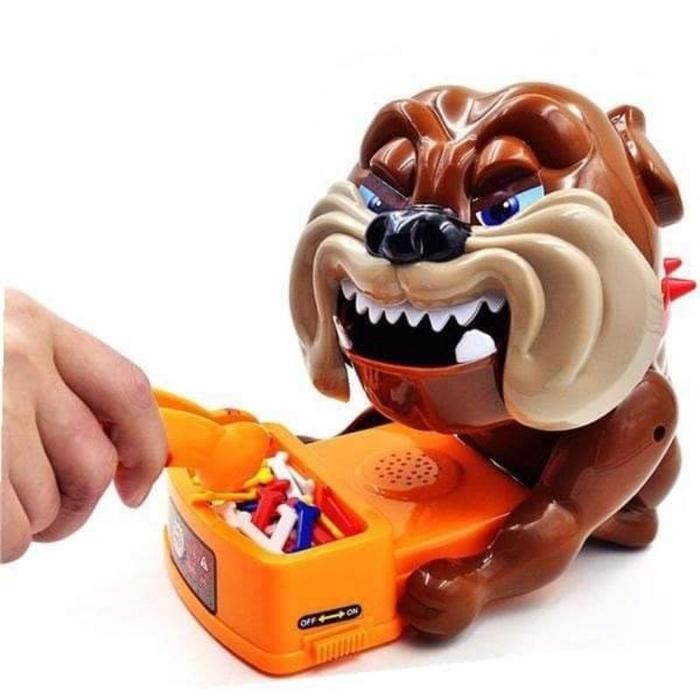 MAINAN ANAK CAREFUL BEWARE BAD DOG ANJING GIGIT TULANG + KARTU MAINAN KELUARGA FAMILY PROMO TERMURAH