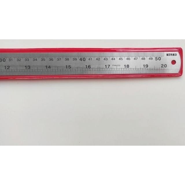 

No.OneBest- Penggaris Besi / Stainless Steel Kenko 50 cm Tebal