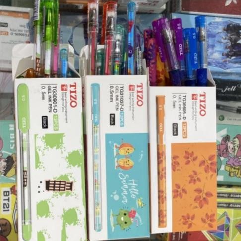 

No.OneBest- Pulpen Tizo 0,5mm / Bolpoin Ballpoint / Bolpen Gel Pen - 1pak Isi 12bh