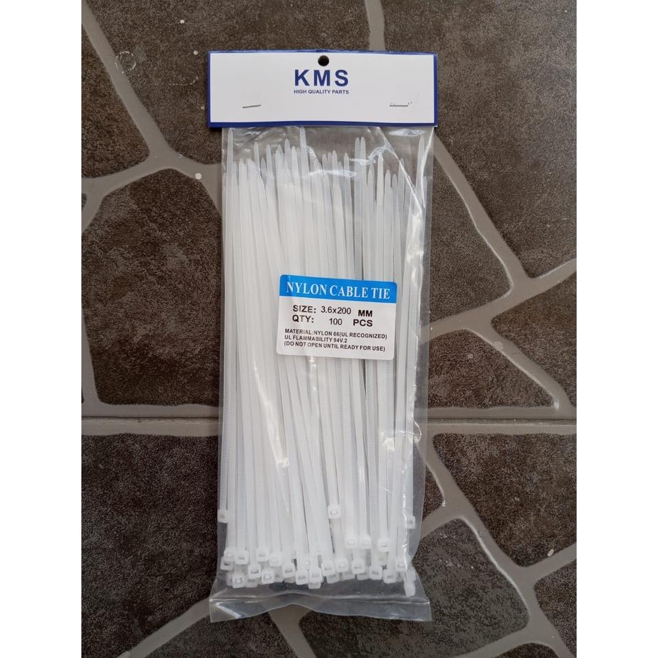 

No.OneBest- Cable Ties / Kabel Ties / Kabel Tis KMS 20cm 200 x 3,6 High Quality