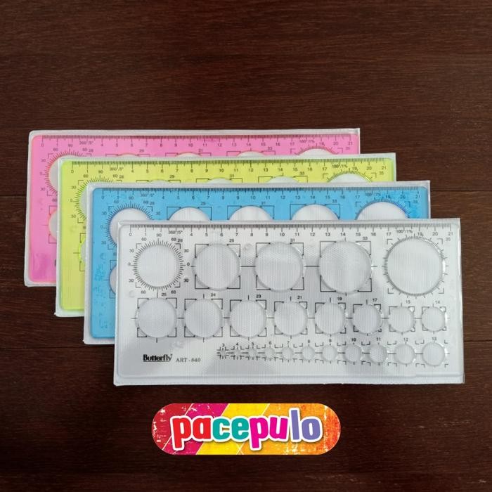 

No.OneBest- QT-09 Penggaris Quilling (Penggaris Bulat) Lingkaran untuk Quilling)