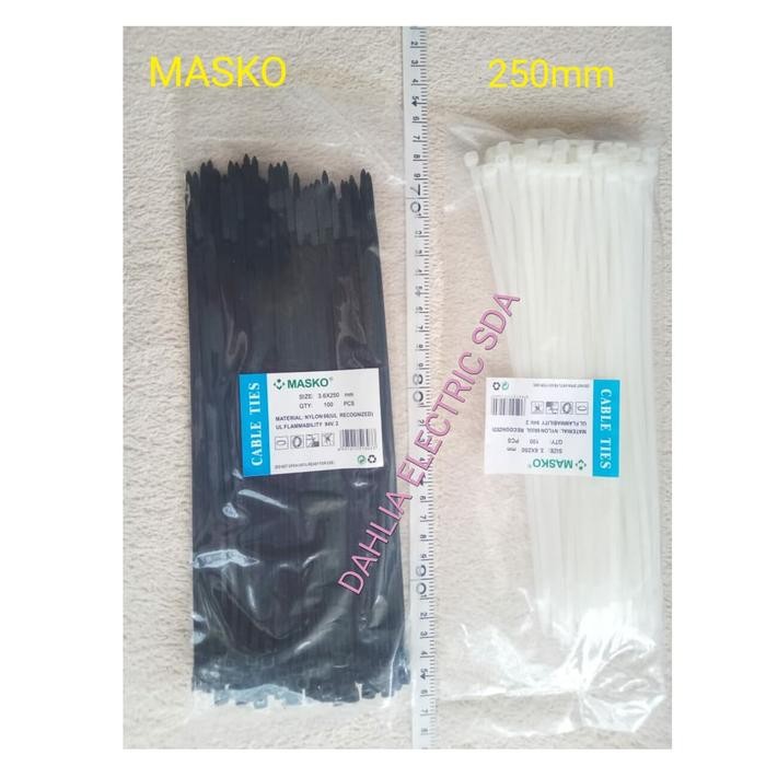 

No.OneBest- KABEL TIES 3mm X 250mm MASKO