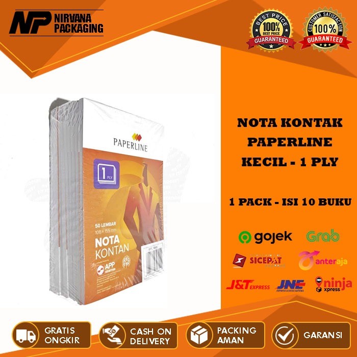 

UM1 NOTA KONTAN KECIL 1 PLY 1PLY PAPER1 RANGKAP / K1 PPL 1 PACK ISI 10 BUKU