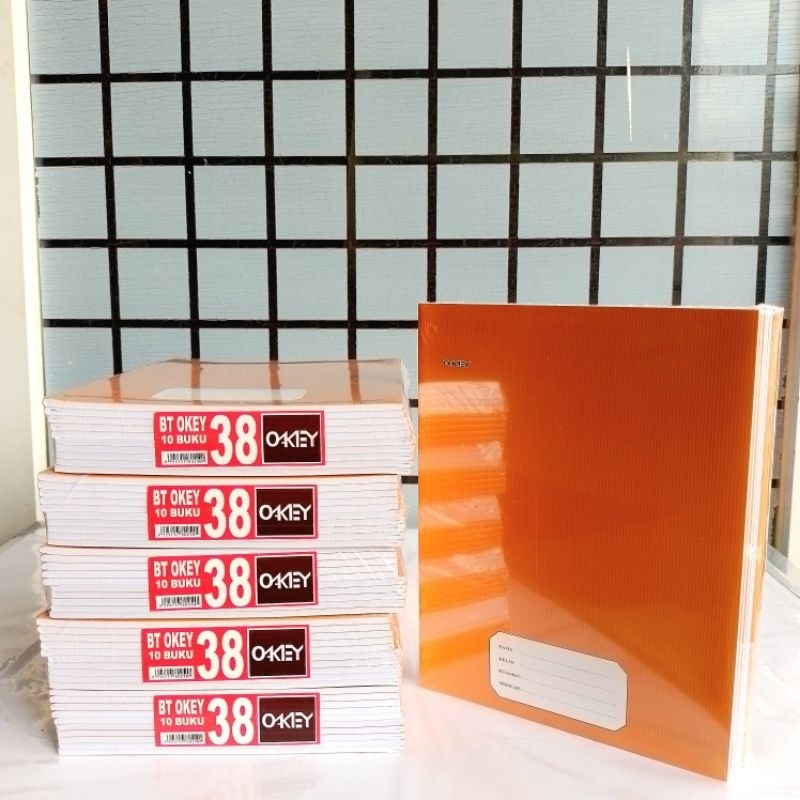 

UM1 Buku Tulis Okey 38 Lembar Kraft ( Pak 10 Buku ) [ Orinal ] Produk By Kiky