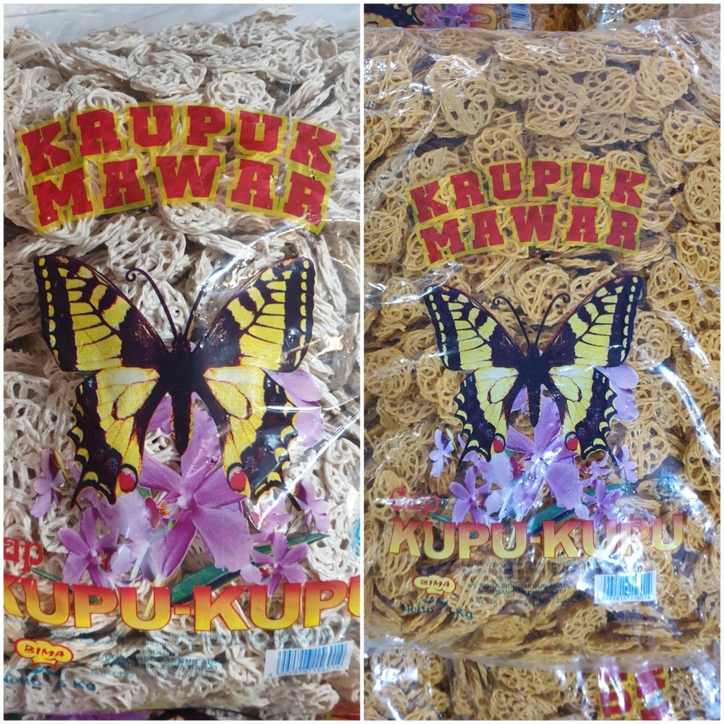 

Cemal Cemil Makyus [Bal] Kerupuk Mentah Mawar Cap Kupu-Kupu Isi 5Kg