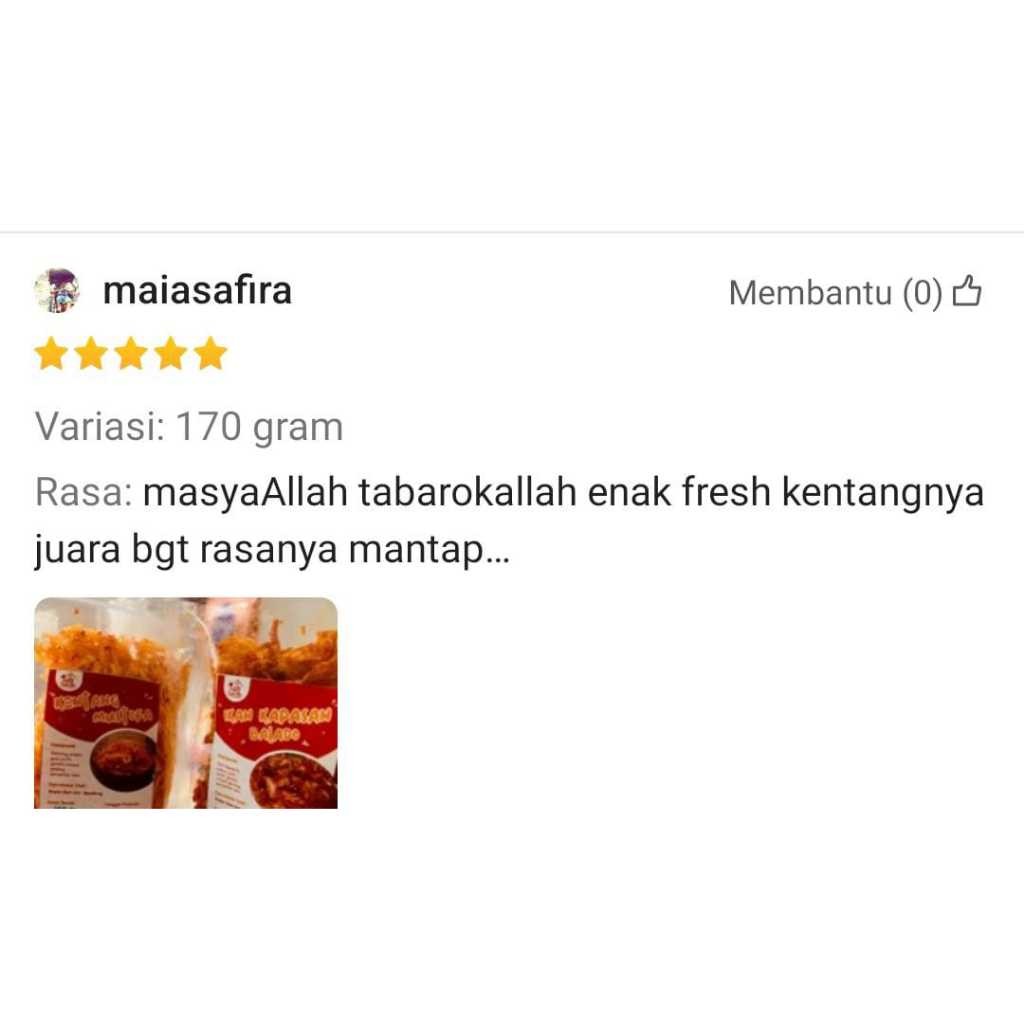 

Cemal Cemil Makyus Kentang Mustofa Pedas Manis Dapur Kari Am 1000Ml Home Made Bandung