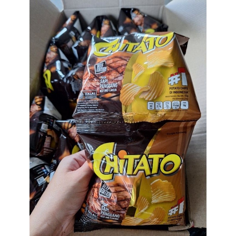 

Cemal Cemil Makyus Chitato Rasa Sapi Panggang (1Renceng Isi 10Pcs)