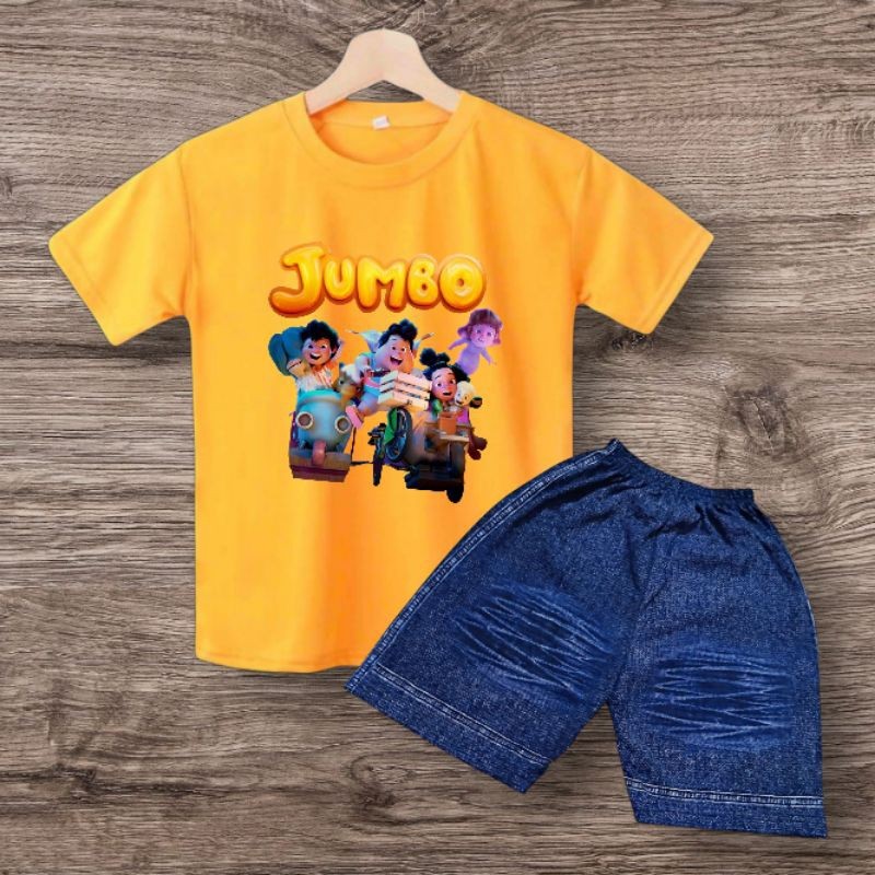 Setelan Anak Lakilaki Oneset Kekinian Sepasang Pakaian Ank2 Bermain Satu Set Hadiah Kado Atasan Bawa