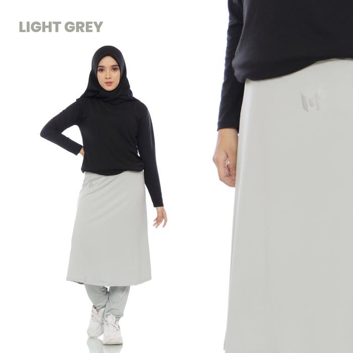 MUVAZ LAILA70 - ROK OLAHRAGA WANITA MODEL SEMI PAYUNG PANJANG 70 CM