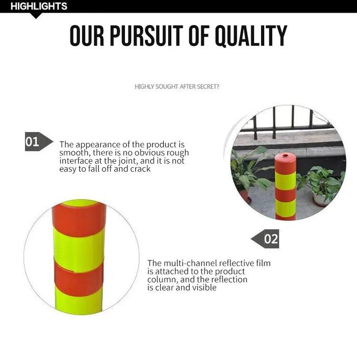 Tukuparty Tiang Parkir Kerucut Tanda Parkir Tinggi 70 Cm Pvc