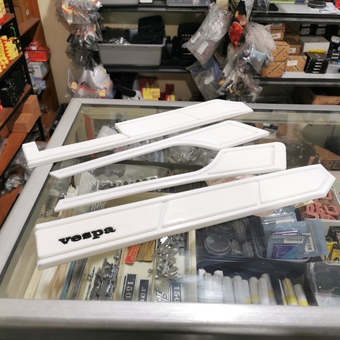 Trim Utah Putih set Vespa PX PS PXE Spartan Excel Exclusive2