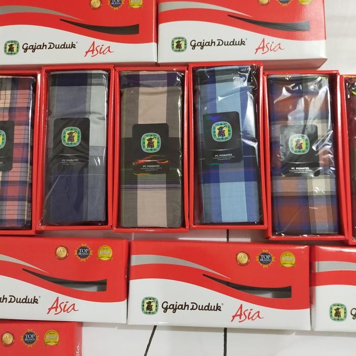 Sarye- sarung cap gajah duduk Original