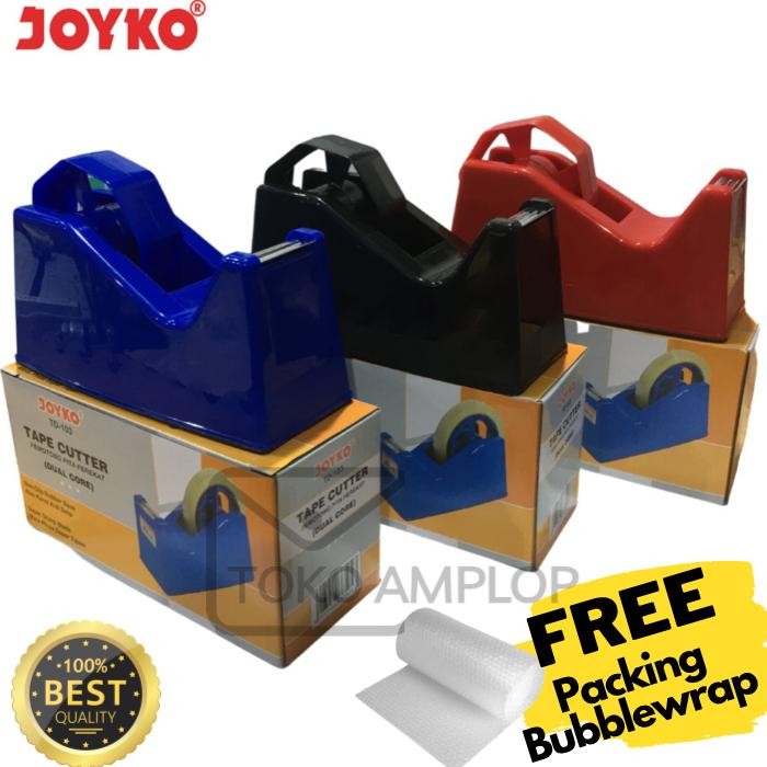 

Tape Dispenser Joyko Td 103 / Pemotong / Tempat Lakban Isolasi #Gratisongkir