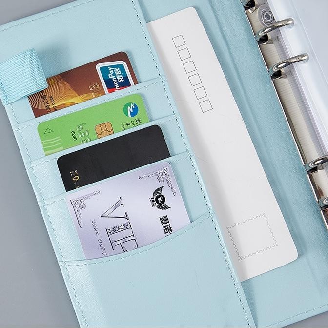 

Binder A6 Kulit Sintetis 6 Ring Binder Keuangan Tabungan Warna Macaron #Gratisongkir
