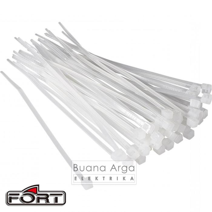 

Kabel Ties Fort 550T 550 X 9.0Mm Cable Tie Panjang 55Cm Hitam / Putih #Gratisongkir