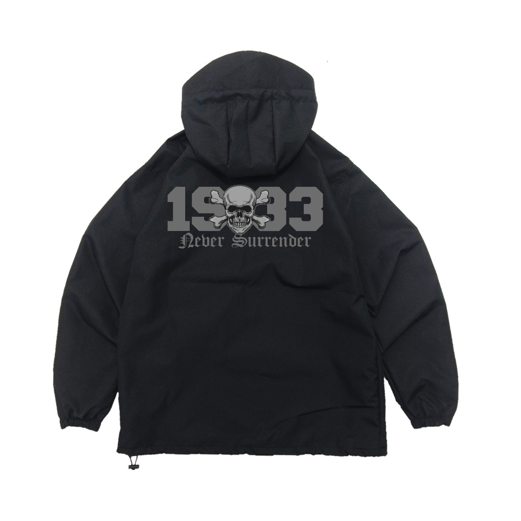 Jaket Cagoule Gropcore Sablon 1933 Gropcore Jaket Sablon Persib 1933 Casual Never Surrender