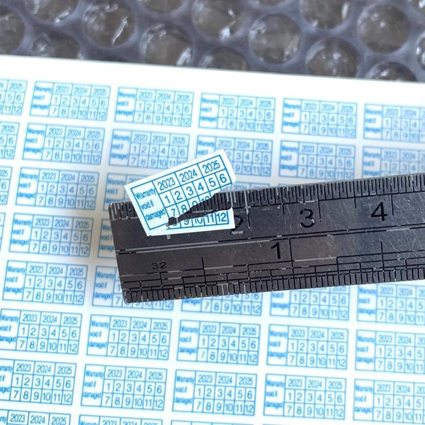 

Purvisco - 150Pcs 2023-2025 Stiker Label Pelindung Garansi Rusak / Sticker Segel Garansi 2023-2025