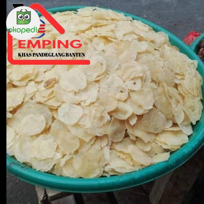 

Produk Emping melinjo asli no campuran tipis kering kemasan 1kg pull