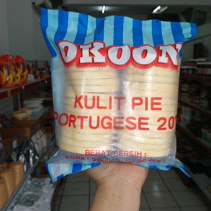 

egg tart Shell kulit pie portuguese 30 pcs x 20g susu 7,5 cm