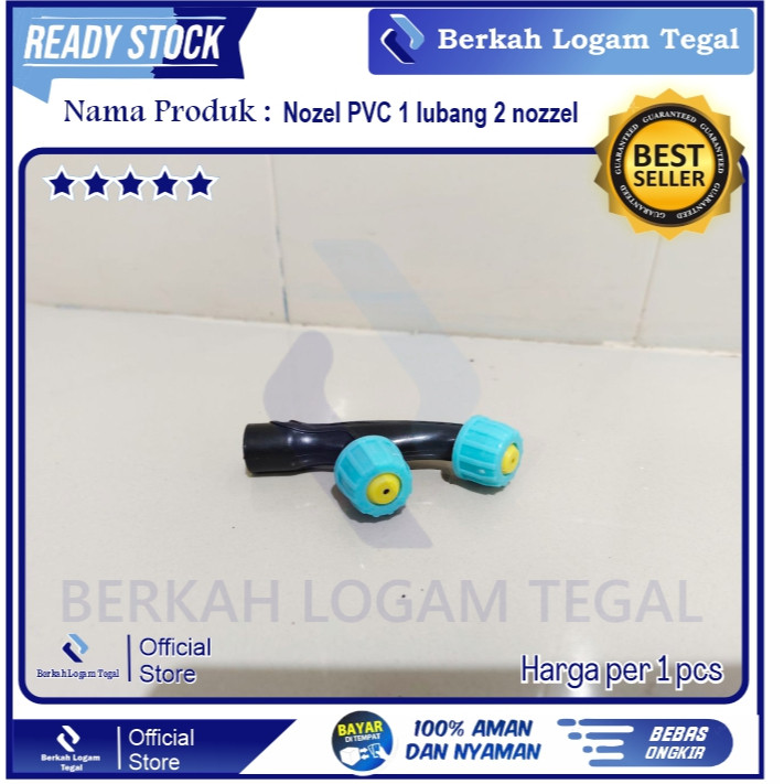 Nozzle Spuyer Mata 2 Plastik/ Nozzle Plastik Kepala 2