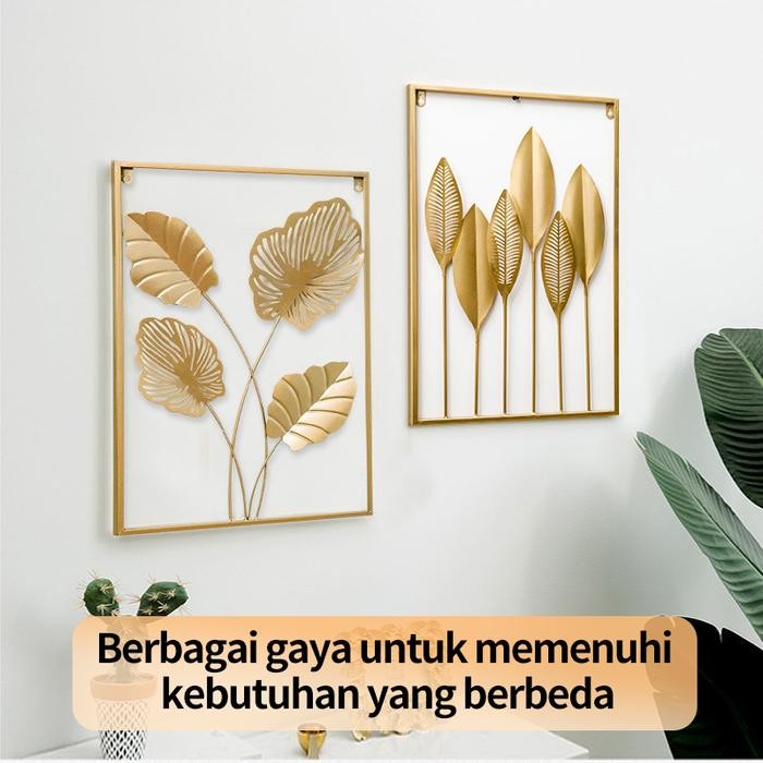 Ready.. Eyre Dinding Besi Sofa Ruang Tamu Kreatif Modern Latar Belakang Dinding Hiasan Dinding
