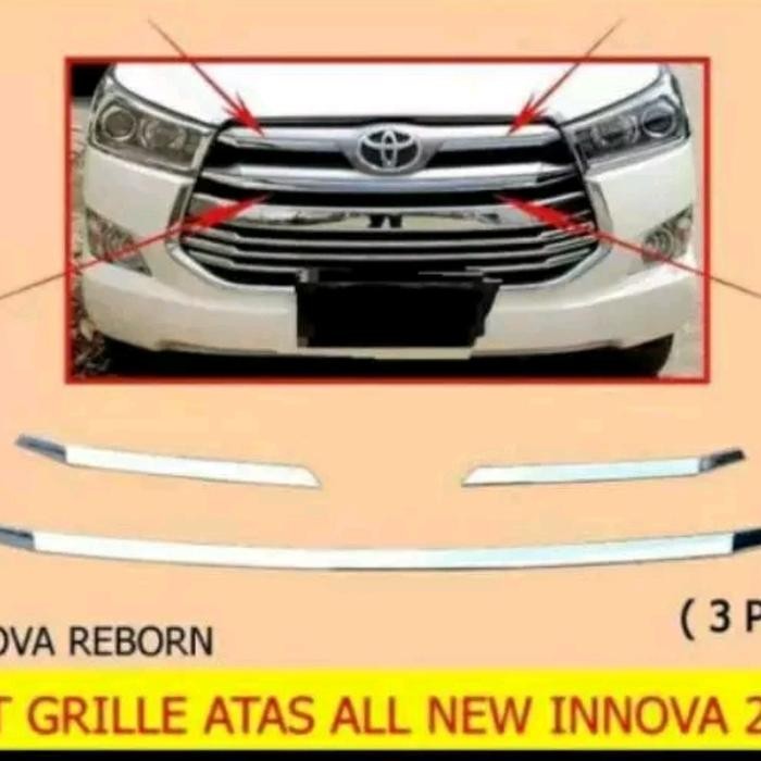 List Grill Innova Reborn List Grill Black Chrome Innova Reborn