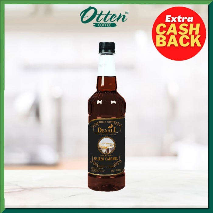

Denali - Syrup Salted Caramel 750ml - Sirup Minuman Rasa Karamel Asin